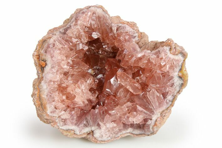 Sparkly Pink Amethyst Geode - Argentina #263038